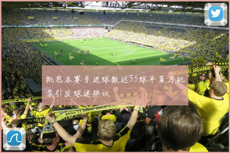凯恩本赛季进球数达55球平莱万纪录引发球迷热议