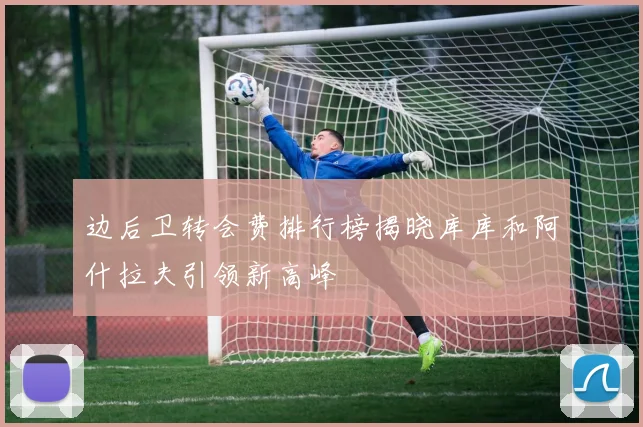 边后卫转会费排行榜揭晓库库和阿什拉夫引领新高峰